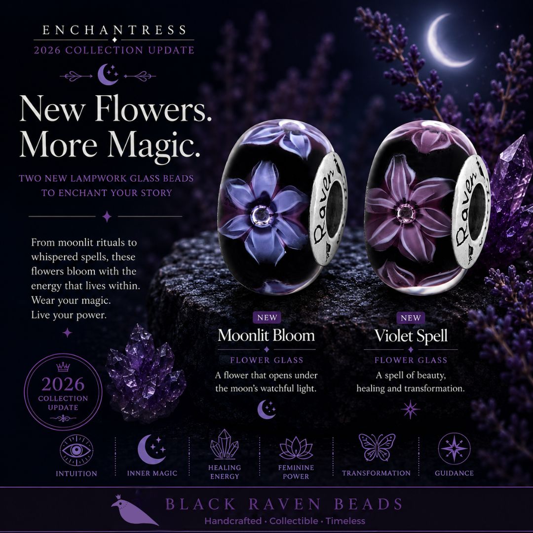 New Flowers, More Magic: The 2026 Enchantress Update by Black Raven Beads