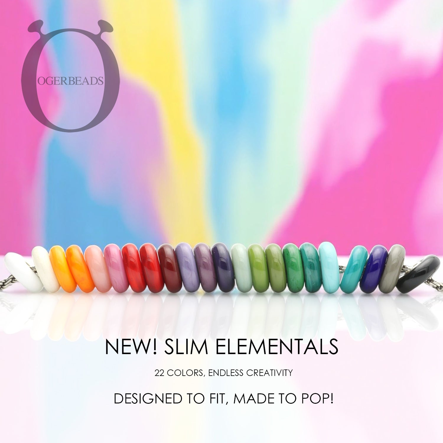 Ogerbeads Slim Elementals Collection by The Alternative Bead official Retailer from Germany