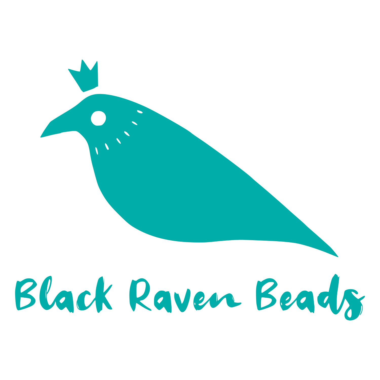 Black Raven Beads (in Stock)