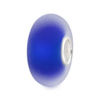 Elfbeads Deep Blue Frost blue; silver glass Bead by The Alternative Bead. Your official Elfbeads Retailer from Germany