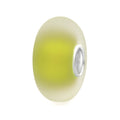 Elfbeads Pear Frost yellow; silver glass Bead by The Alternative Bead. Your official Elfbeads Retailer from Germany