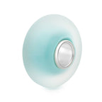 Elfbeads Light Blue Frost blue; silver glass Bead by The Alternative Bead. Your official Elfbeads Retailer from Germany