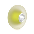 Elfbeads Pear Frost yellow; silver glass Bead by The Alternative Bead. Your official Elfbeads Retailer from Germany