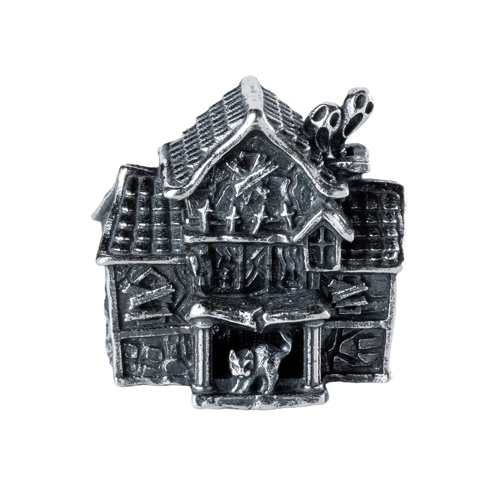 Elfbeads Haunted House silver sterling-silver Bead by The Alternative Bead. Your official Elfbeads Retailer from Germany