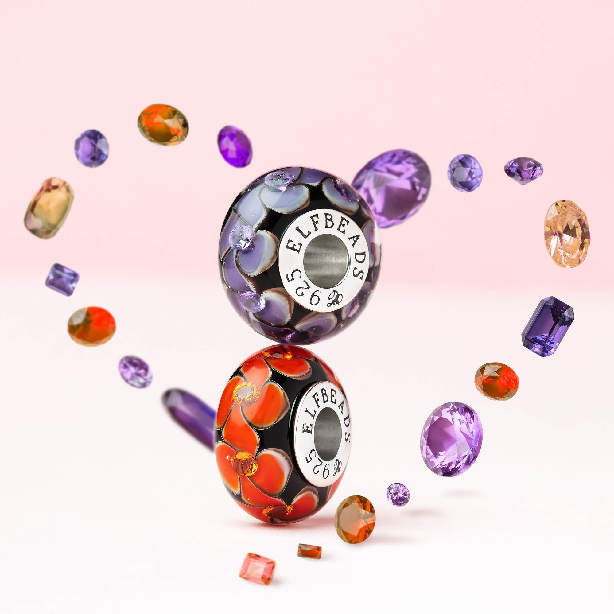 Elfbeads Blooms of Passion Monroe  glass Bead by The Alternative Bead. Your official Elfbeads Retailer from Germany