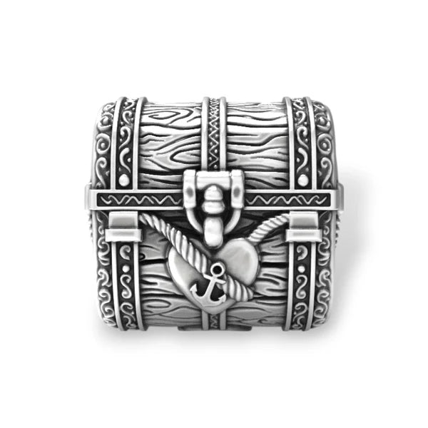 VIP-CHARMS The Treasure of Two Hearts Bead silver sterling-silver Bead by The Alternative Bead. Your official VIP-CHARMS Retailer from Germany