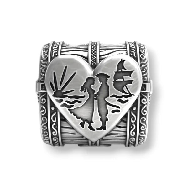 VIP-CHARMS The Treasure of Two Hearts Bead silver sterling-silver Bead by The Alternative Bead. Your official VIP-CHARMS Retailer from Germany