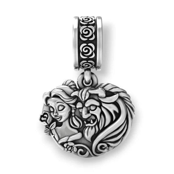 VIP-CHARMS Beast’s Heart, Belle’s Soul Charm silver sterling-silver Dangle by The Alternative Bead. Your official VIP-CHARMS Retailer from Germany