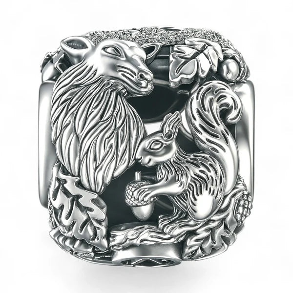 VIP-CHARMS Forest Guardians Bead Charm silver sterling-silver Bead by The Alternative Bead. Your official VIP-CHARMS Retailer from Germany