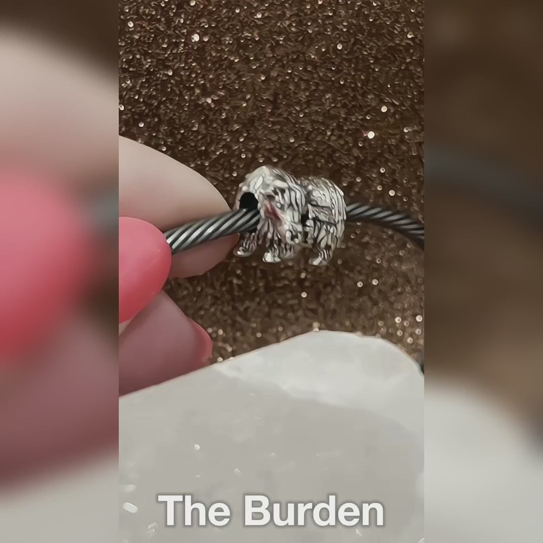 OHM Beads The Burden (AAA163)  sterling-silver Bead The Alternative Bead