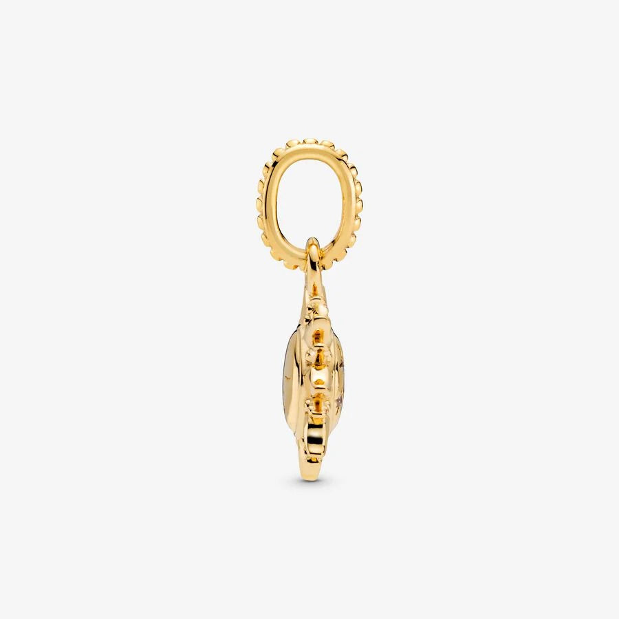 Pandora Sun 14k gold-plated pendant with clear cubic zirconia (368793C01) gold sterling-silver and gold Dangle by The Alternative Bead. Your Jewelry Retailer from Germany