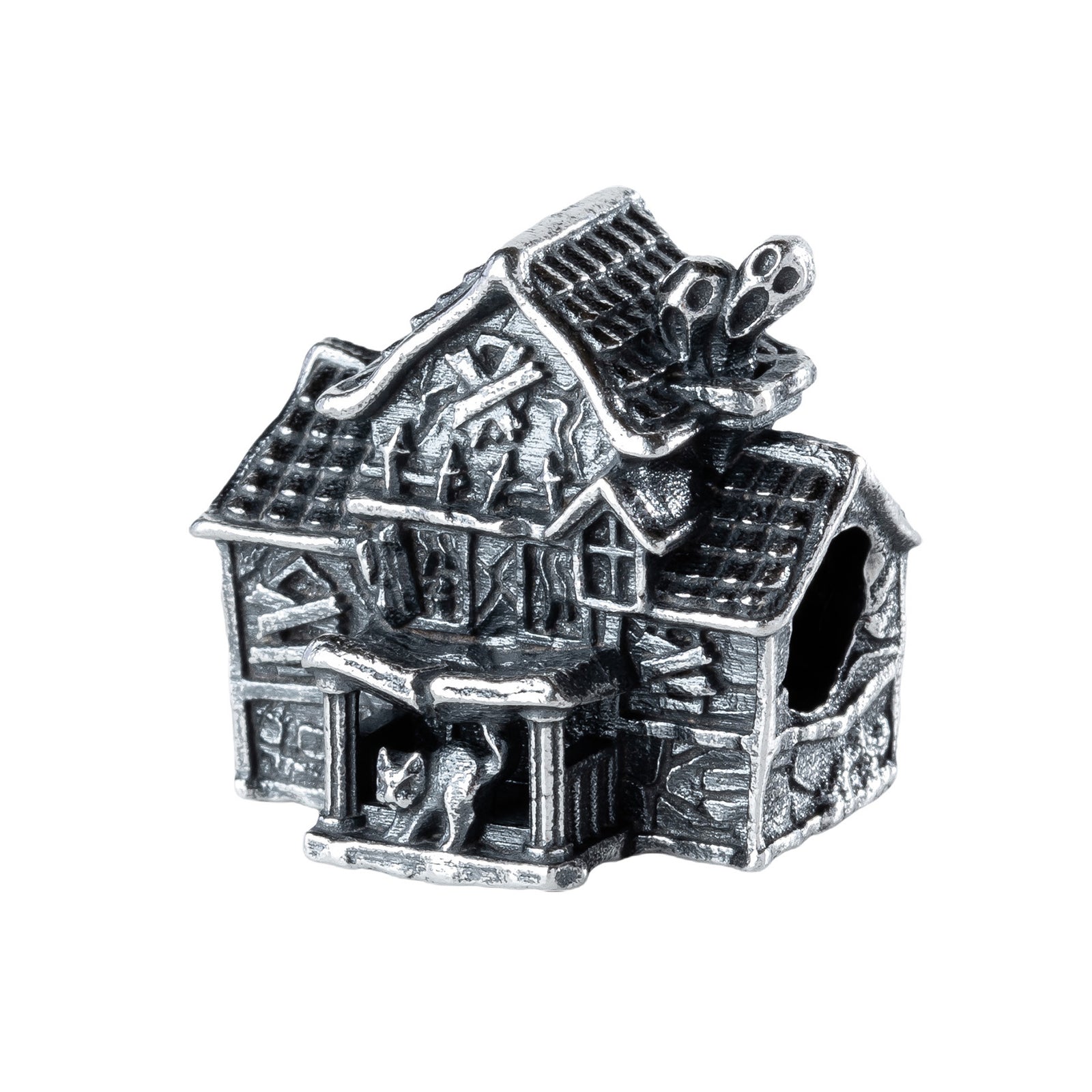 Elfbeads Haunted House silver sterling-silver Bead by The Alternative Bead. Your official Elfbeads Retailer from Germany