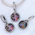 Disney x Pandora Figment (EPCOT Festival of the Arts 2025) silver and purple sterling-silver and enamel Dangle by The Alternative Bead. Your official Disney x Pandora Retailer from Germany