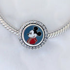 Disney x Pandora Mickey Mouse China (EPCOT World Showcase) silver and red and white and blue sterling-silver and enamel Bead by The Alternative Bead. Your official Disney x Pandora Retailer from Germany