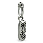 OHM Beads Remote Control (Retired) (AAE133)  sterling-silver Bead The Alternative Bead