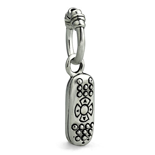 OHM Beads Remote Control (Retired) (AAE133)  sterling-silver Bead The Alternative Bead