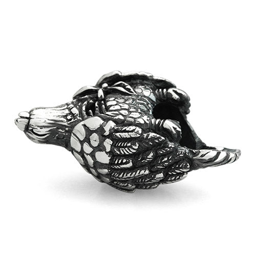 OHM Beads A Dead Bird (AAH042)  sterling-silver Bead The Alternative Bead