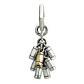 OHM Beads Exploding Bamboo (2-Tone) (AAH048SG)  sterling-silver Bead The Alternative Bead