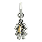 OHM Beads Exploding Bamboo (2-Tone) (AAH048SG)  sterling-silver Bead The Alternative Bead
