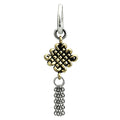 OHM Beads Mystic Knot (2-Tone) (AAH050SG)  sterling-silver Bead The Alternative Bead