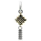 OHM Beads Mystic Knot (2-Tone) (AAH050SG)  sterling-silver Bead The Alternative Bead