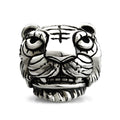 OHM Beads Tiger Two-Step (AAH051)  sterling-silver Bead The Alternative Bead