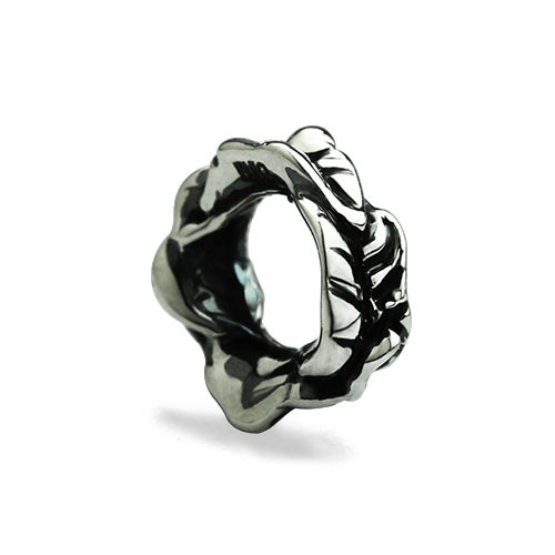 OHM Beads Eucalyptus (AAN037)  sterling-silver Bead The Alternative Bead