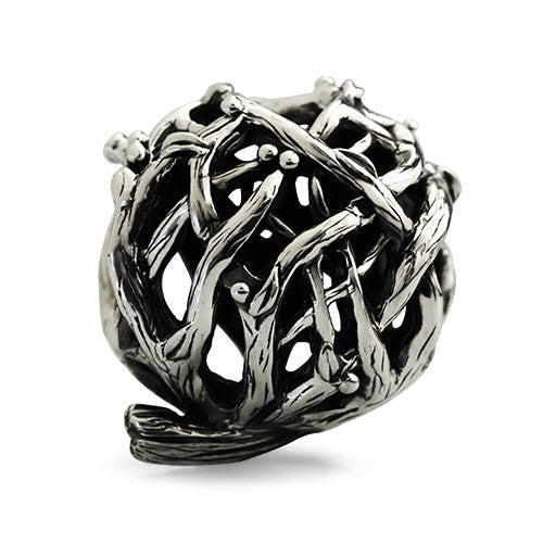 OHM Beads Tumble (AAN038)  sterling-silver Bead The Alternative Bead