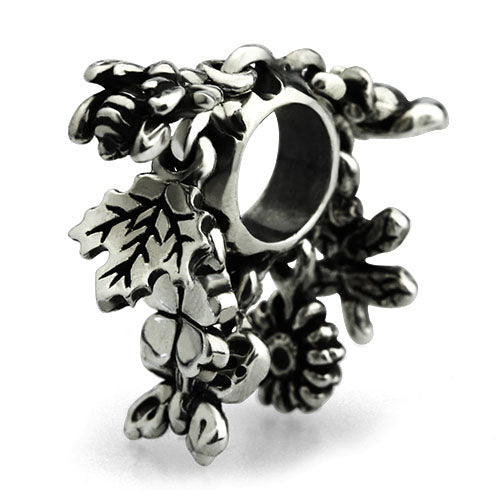 OHM Beads Nature Nibbits (AAN041)  sterling-silver Bead The Alternative Bead