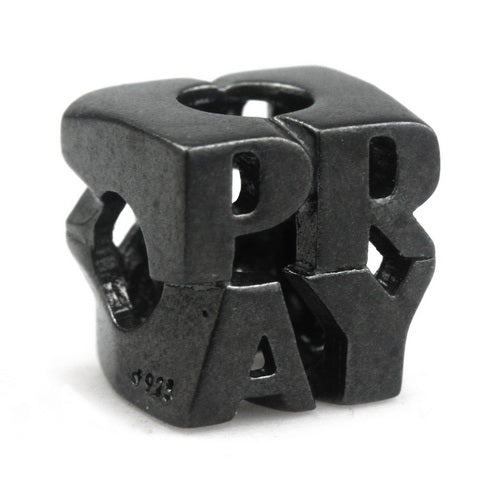 OHM Beads Dirty PRAY (AAN301D)  sterling-silver Bead The Alternative Bead