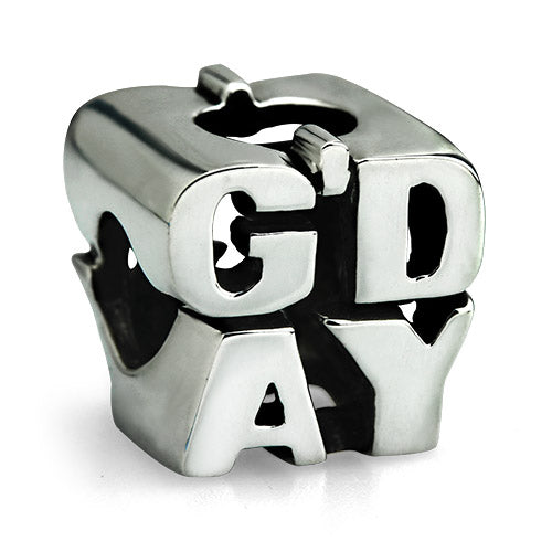 OHM Beads G'DAY (AAN314)  sterling-silver Bead The Alternative Bead