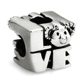 OHM Beads Aussie Love (Retired) (AAN315)  sterling-silver Bead The Alternative Bead