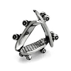 OHM Beads Boarding (AAP073)  sterling-silver Bead The Alternative Bead