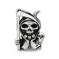 OHM Beads Skully Bunny (AAX110)  sterling-silver Bead The Alternative Bead