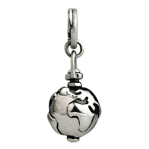 OHM Beads Earth Eden (AAX132)  sterling-silver Bead The Alternative Bead