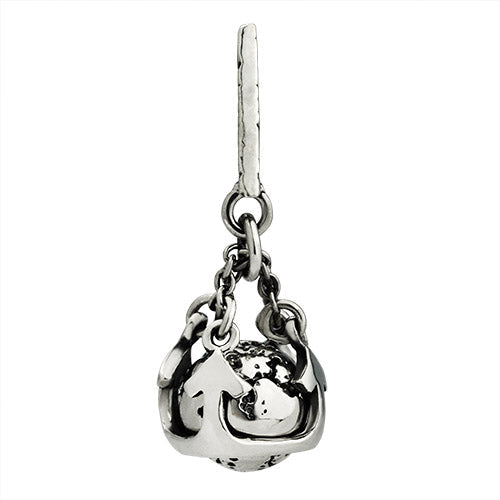 OHM Beads Mars Madhouse (AAX133)  sterling-silver Bead The Alternative Bead