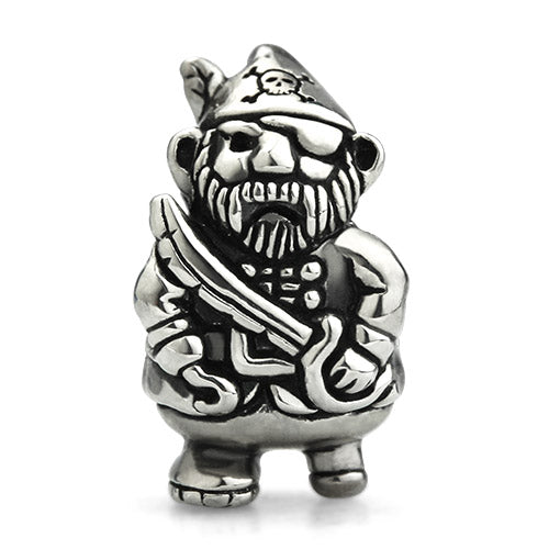 OHM Beads Pirate Gnome (AAX908)  sterling-silver Bead The Alternative Bead