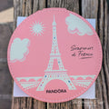 Pink Souvenirs de France Eiffel Tower Box