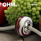 OHM Beads It's Vegan (AMG102)  sterling-silver Bead The Alternative Bead