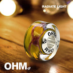 OHM Beads Radiate Light (AMG125)  sterling-silver Bead The Alternative Bead
