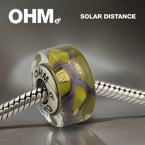 OHM Beads Solar Distance (AMG131)  sterling-silver Bead The Alternative Bead
