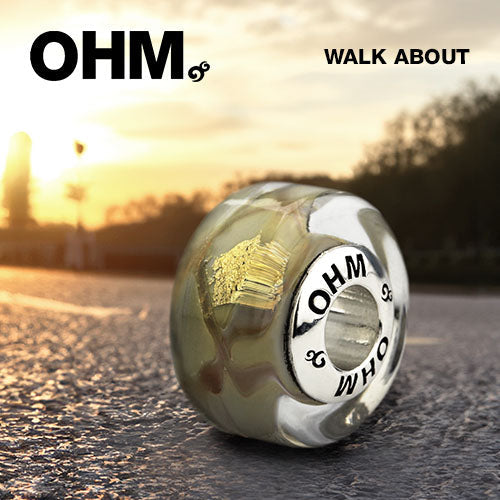 OHM Beads Walk About (AMG134)  sterling-silver Bead The Alternative Bead
