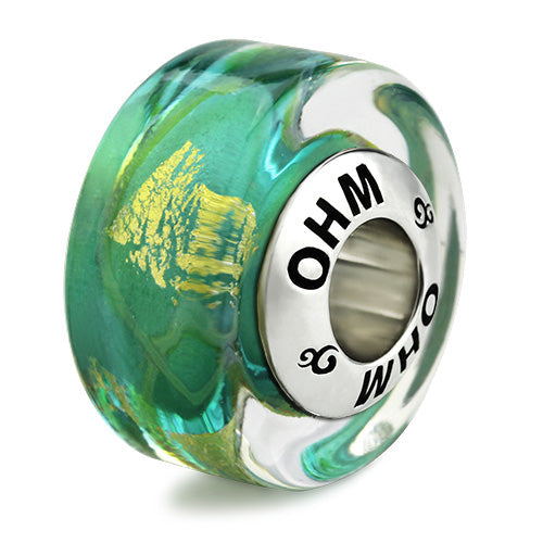 OHM Beads Ocean Path (AMG137)  sterling-silver Bead The Alternative Bead