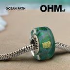 OHM Beads Ocean Path (AMG137)  sterling-silver Bead The Alternative Bead