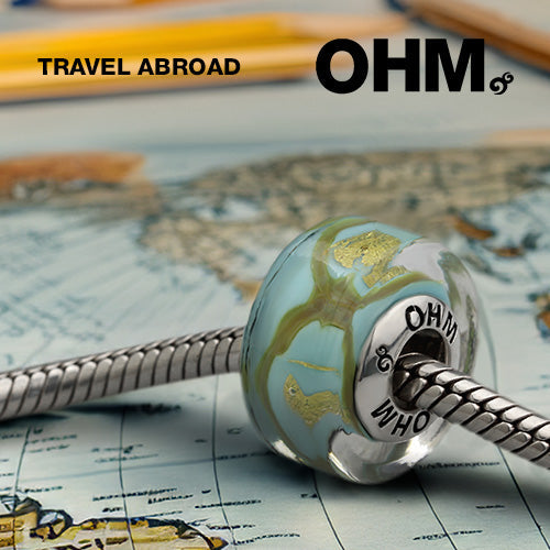 OHM Beads Travel Abroad (AMG140)  sterling-silver Bead The Alternative Bead