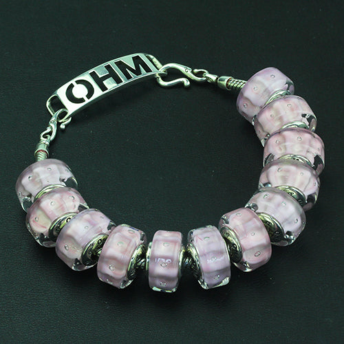  OHM Beads Petal Pink Bead by The Alternative Bead 