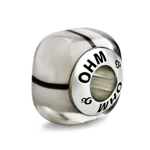 OHM Beads Grill Grid (AMG148)  sterling-silver Bead The Alternative Bead