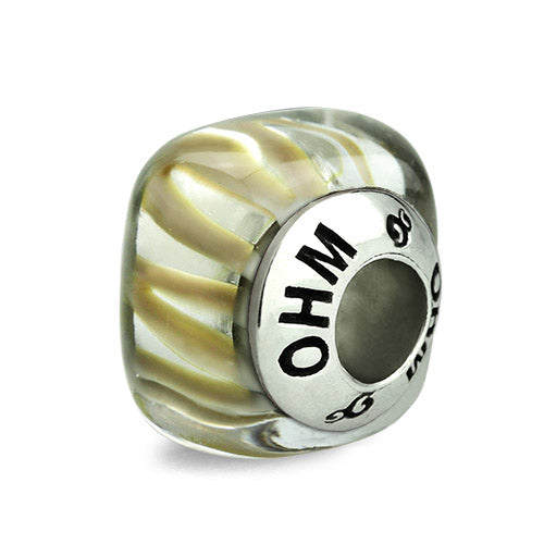 OHM Beads Be Wiggly (AMG153)  sterling-silver Bead The Alternative Bead