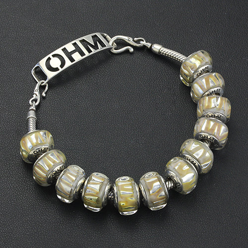 OHM Beads Be Wiggly (AMG153)  sterling-silver Bead The Alternative Bead