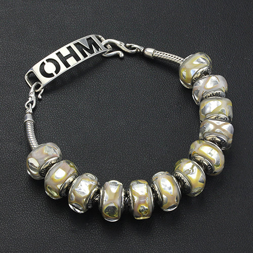 OHM Beads Be Crossed (AMG156)  sterling-silver Bead The Alternative Bead